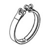MERCE 0009958302 Clamp, exhaust system